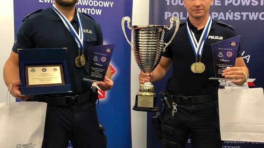 Braniewscy policjanci wygrali turniej 