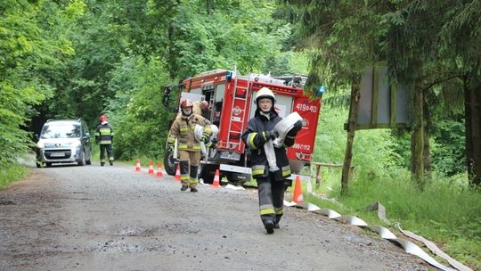 Braniewscy strażacy przygotowani na gaszenie pożaru lasu