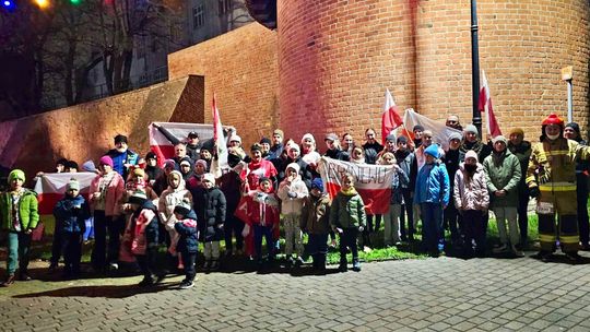 Braniewski Bieg Niepodległości. W wieczornej scenerii amfiteatru