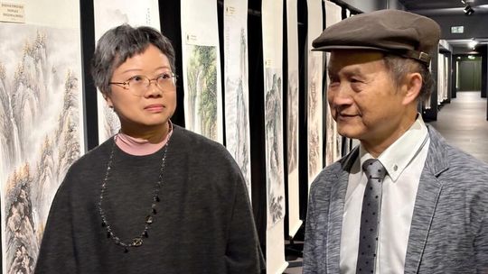Chińskie pejzaże Liao Ci Fu w werbistowskim muzeum. Wystawa warta obejrzenia
