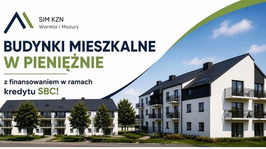 Duża inwestycja mieszkaniowa w Pieniężnie. Projekt w krajowej czołówce