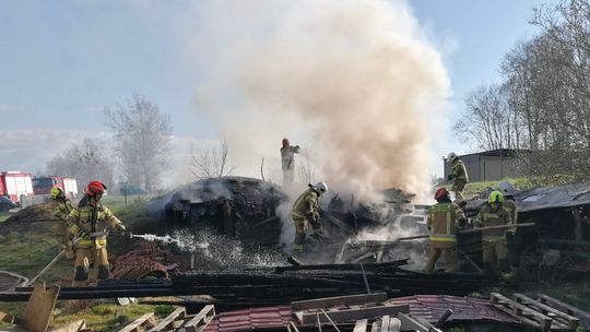 Dwa pożary jednego dnia i w jednej wsi