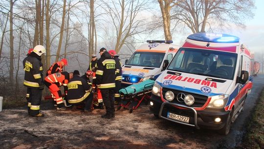 Groźny wypadek. Pięć osób w szpitalu