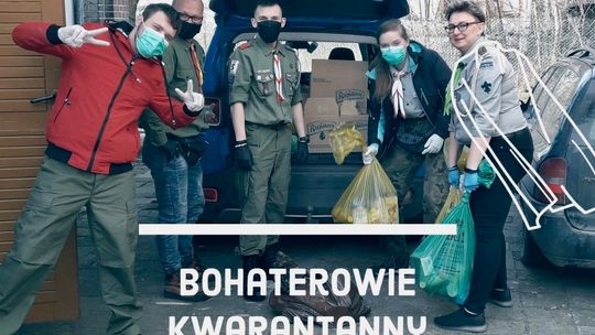 Harcerze w czasie epidemii. Pomagali i pomagają