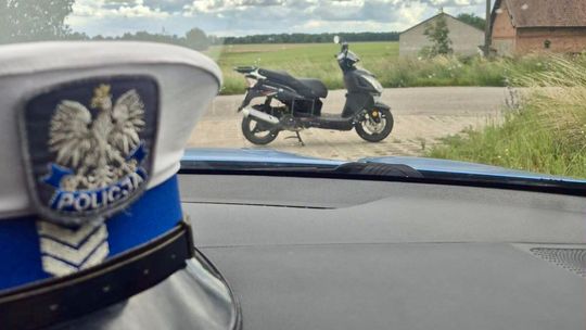 Jechał motorowerem kompletnie pijany. Zatrzymała go olecka drogówka