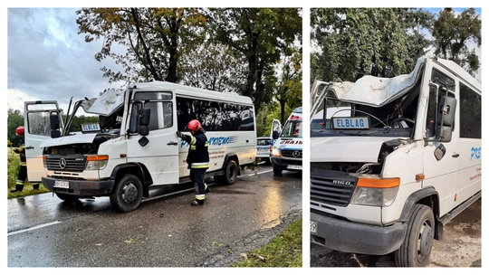 Kierowca cudem uszedł z życiem