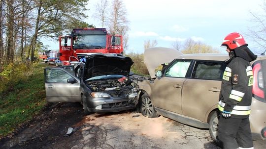 Kobieta i dziecko trafili do szpitala