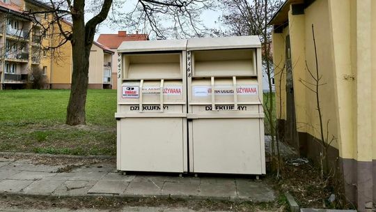 Koniec wyrzucania ubrań. Kontenery na odzież znów staną w Braniewie