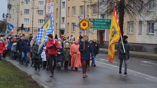 Królewski orszak na ulicach Braniewa