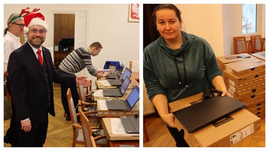 Laptopy już niebawem trafią do mieszkańców gminy Braniewo