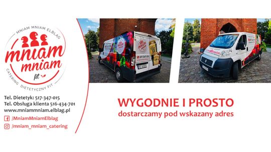 Mieszkasz w Braniewie? Możesz już zamawiać catering pudełkowy Mniam Mniam Fit