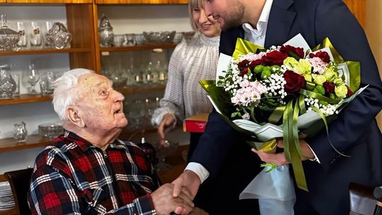 Najstarszy mieszkaniec gminy Wilczęta świętował wyjątkowe urodziny