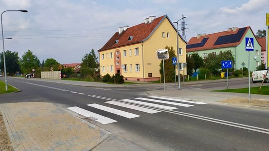 Nowe przejście. Dla bezpieczeństwa pieszych