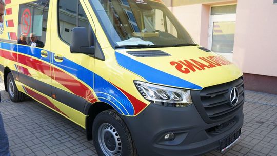 Nowy ambulans w braniewskim szpitalu