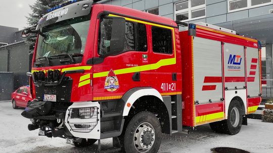 Nowy wóz ratowniczo-gaśniczy dla braniewskich strażaków