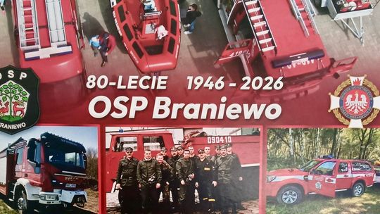 Osiem dekad w służbie mieszkańcom. Wielki jubileusz OSP Braniewo