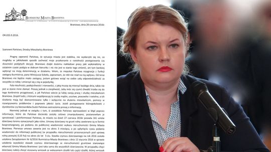 Oświadczenie burmistrz Braniewa: „sytuacja jest stabilna”