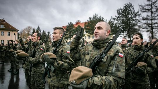 Pierwszy krok już zrobili. Przed nimi dalsze szkolenie i służba