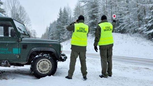 Pijany uciekał przed strażnikiem granicznym