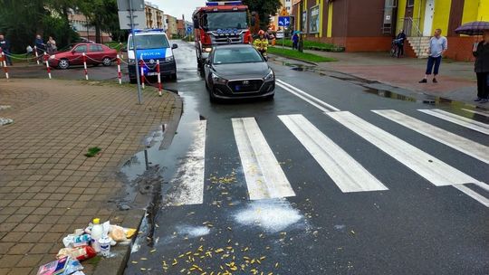 Potrącenie pieszej na pasach. Ranna trafiła do szpitala