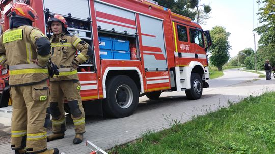 Pożar instalacji elektrycznej