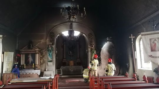 Pożar kościoła. Wierni wezwali strażaków [ZDJĘCIA]