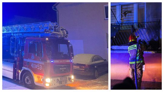 Seria pożarów w Braniewie. Strażacy podejrzewają podpalenia