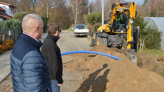 Sieć wodociągowa. Prace na ukończeniu