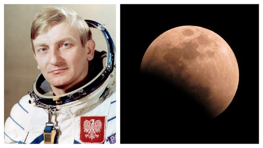 Spotkanie z kosmonautą i zaćmienie Księżyca