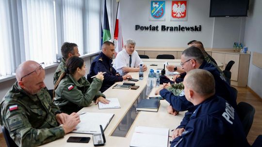 Starosta zwołał sztab kryzysowy. Priorytetem bezpieczeństwo mieszkańców