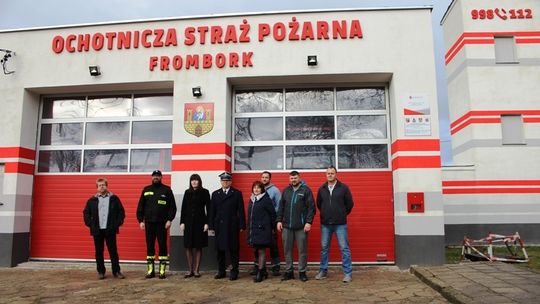 Strażnica OSP we Fromborku wyremontowana