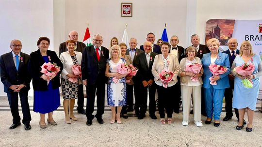 Szmaragdowe z złote gody w Braniewie. Uhonorowano wyjątkowe pary