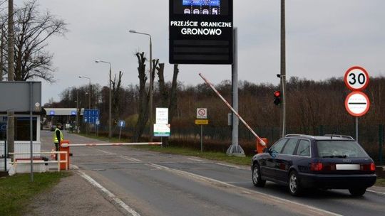 Utrudnienia na przejściu granicznym w Gronowie