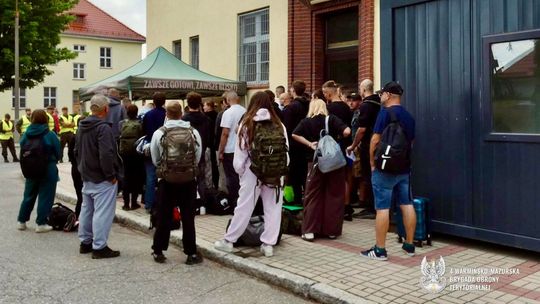 W Braniewie ruszyły „Wakacje z WOT”. Ponad 180 ochotników rozpoczęło szkolenie