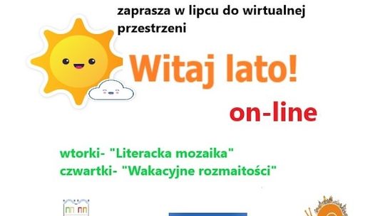 Wakacje on-line z miejską biblioteką