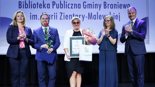 Wielki sukces Biblioteki Publicznej Gminy Braniewo. Prestiżowy tytuł „Bibliotheca Bona”