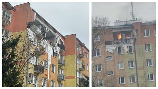 Wubuch w domu mieszkalnym w Braniewie. Mieszkańcy słyszeli potężny huk