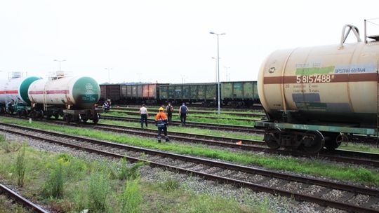 Wypadek na kolei. Mężczyzna stracił stopę