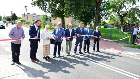 Wyremontowana droga oddana zgodnie z planem