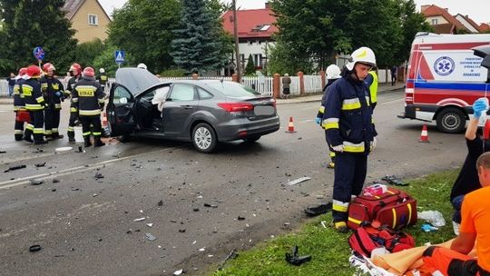 Znów zderzenie samochodów w Pieniężnie