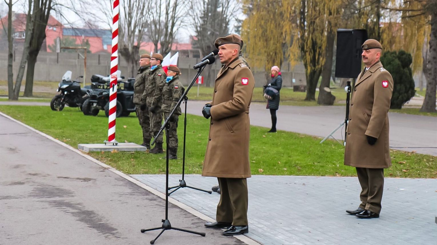 Nowy dowódca braniewskiego batalionu lekkiej piechoty