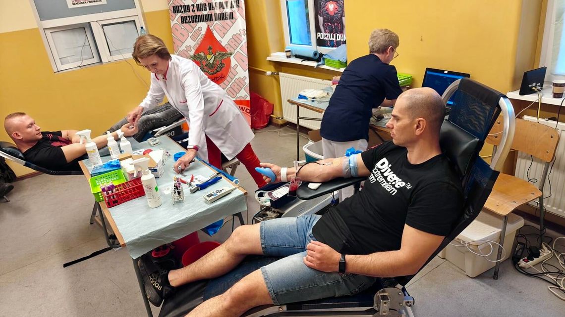 11 litrów życia. Żołnierze i mieszkańcy Braniewa oddali krew