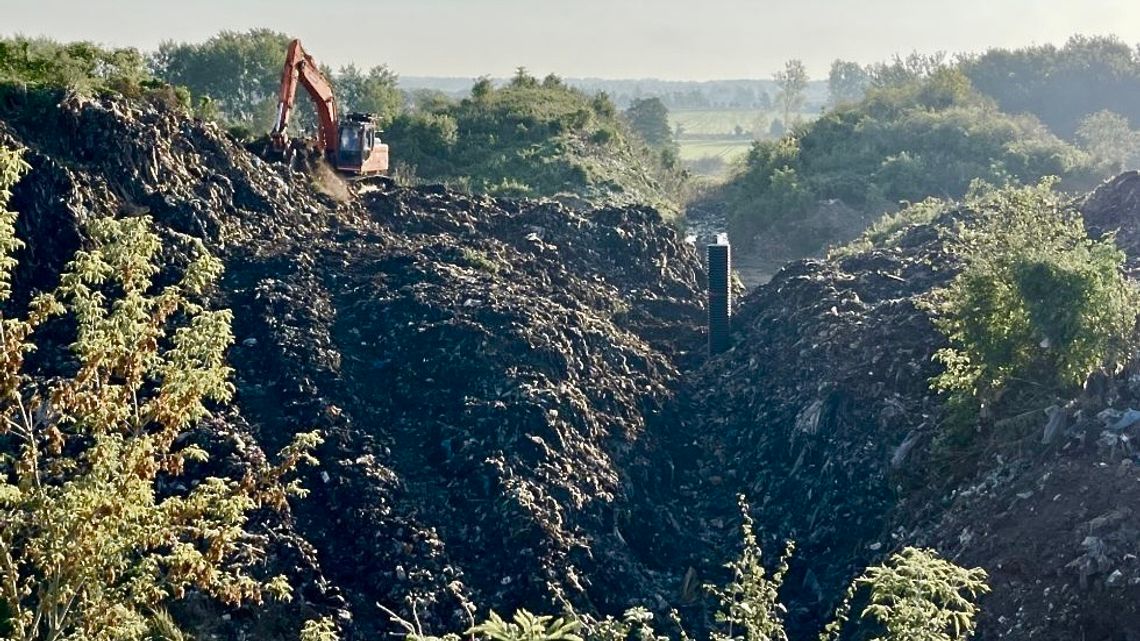 Bliski koniec rekultywacji składowiska odpadów