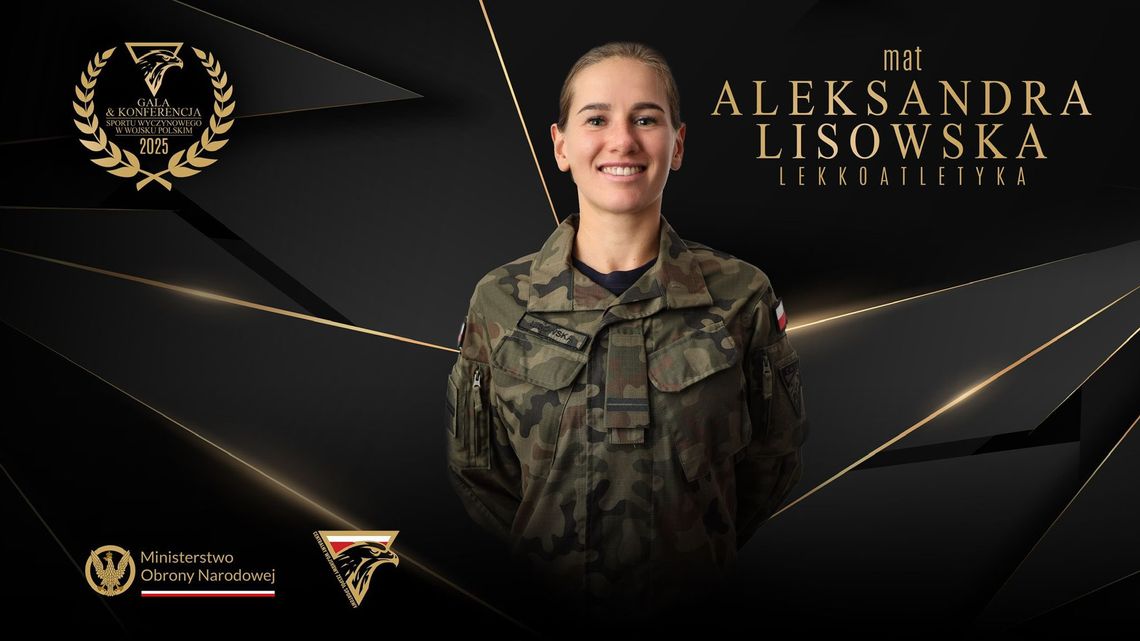 Braniewianka Aleksandra Lisowska wśród najlepszych żołnierzy-sportowców Braniewianka Aleksandra Lisowska wśród najlepszych żołnierzy-sportowców