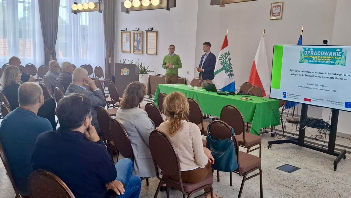 Braniewo szykuje się na zmiany klimatu. Powstaje miejski plan adaptacji Braniewo szykuje się na zmiany klimatu. Powstaje miejski plan adaptacji