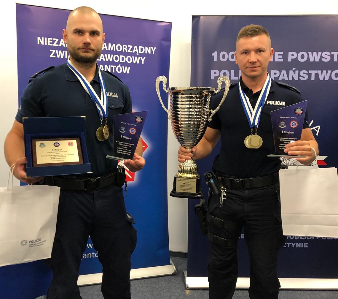 Braniewscy policjanci wygrali turniej 
