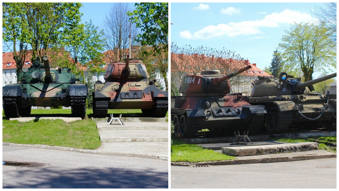 Braniewska brygada: cztery czołgi-pomniki