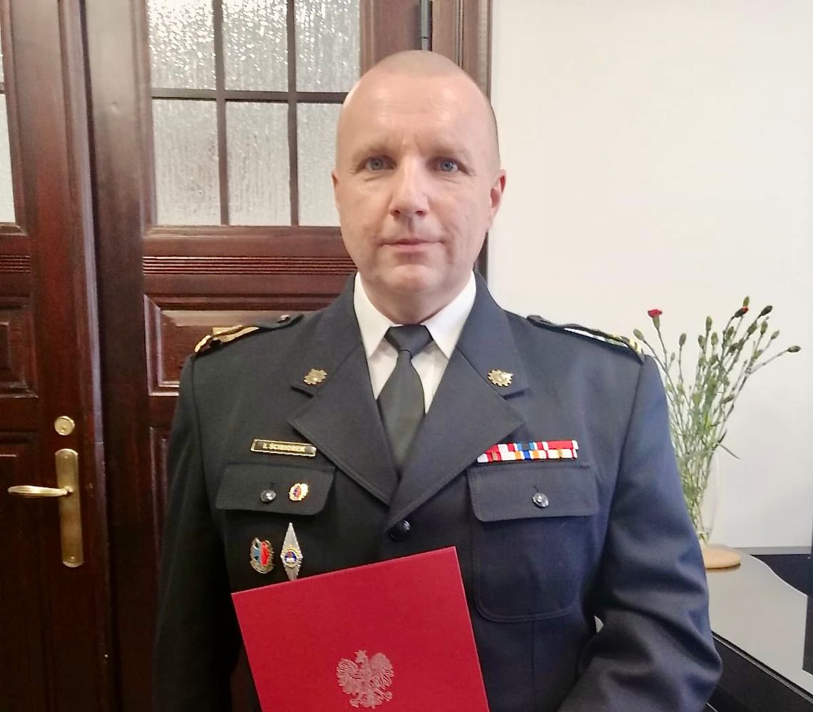 Brygadier Ireneusz Ścibiorek nowym komendantem braniewskich strażaków