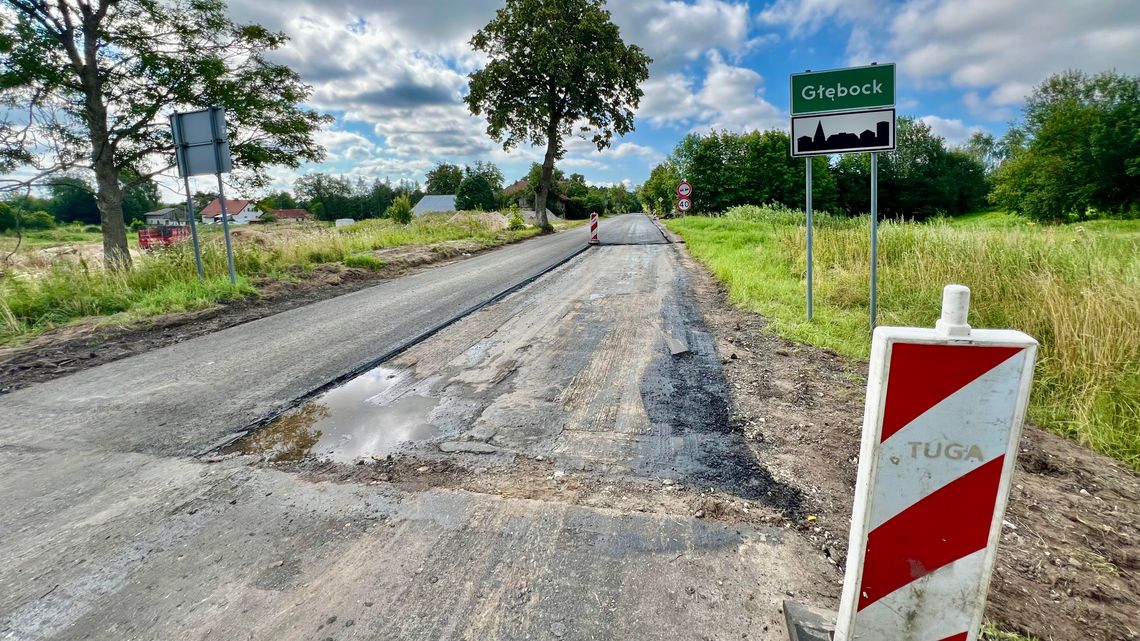 Droga z Lelkowa do Głębocka. Kolejny odcinek wyremontowany