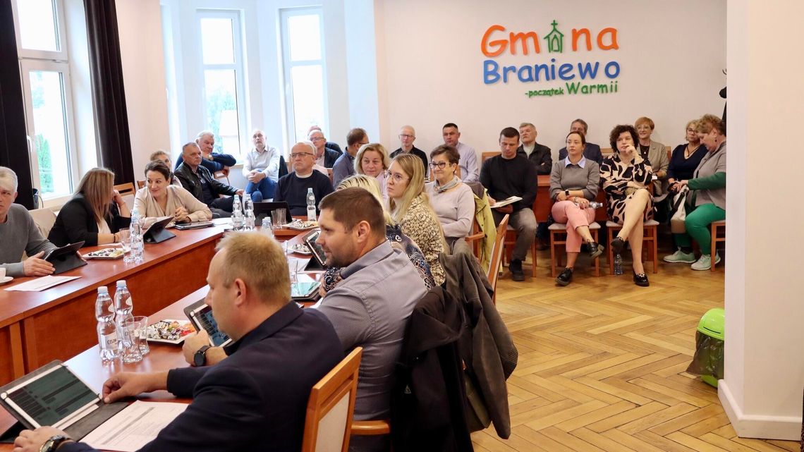 Gmina Braniewo: fundusz sołecki, zmiany budżetu i podziękowania dla sołectw